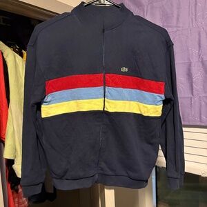 Lacoste  Little Kid's & Kid's Contrast Stripe Track Jacket